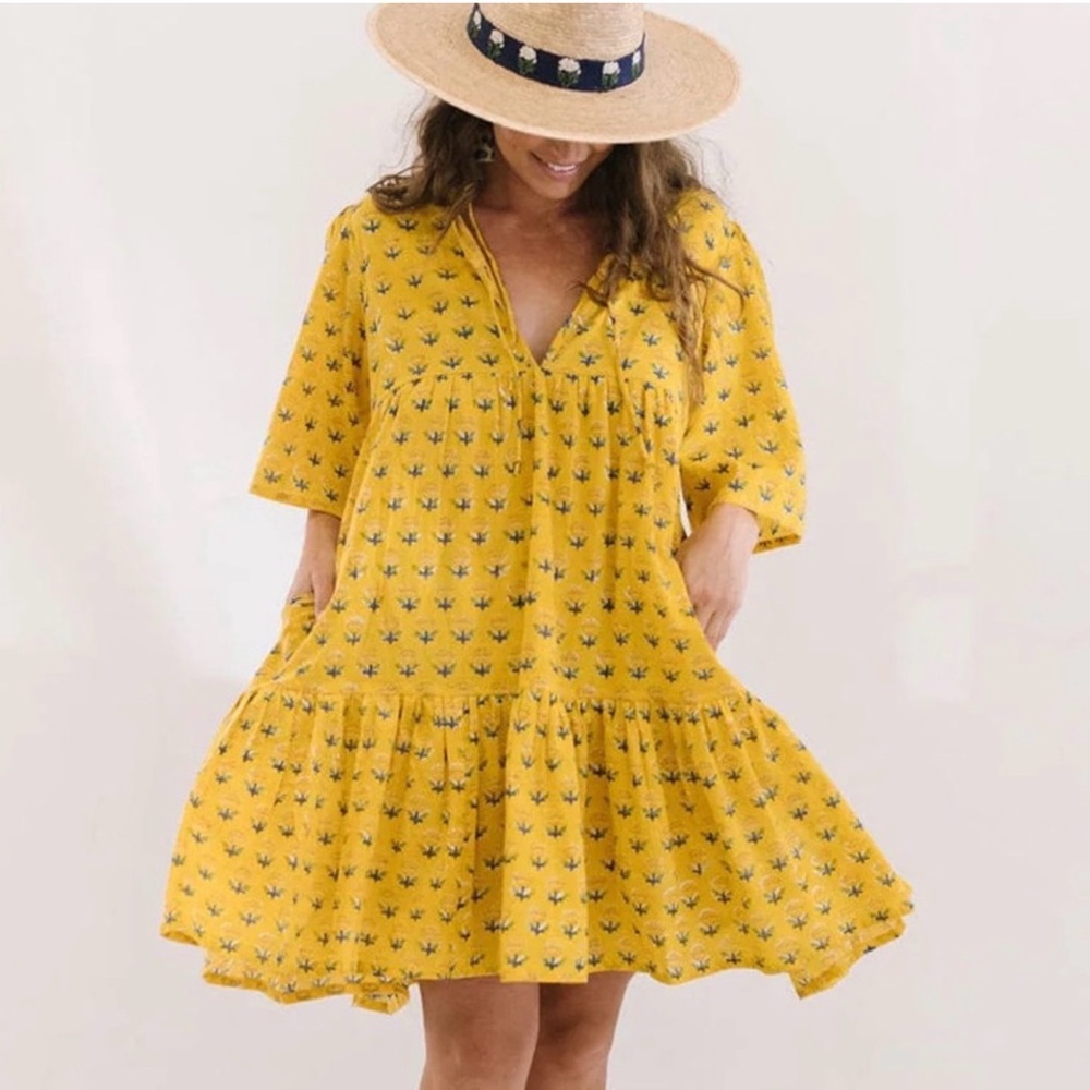 Sunshine Tienda - Yellow Marigold Bondi Dress M/L